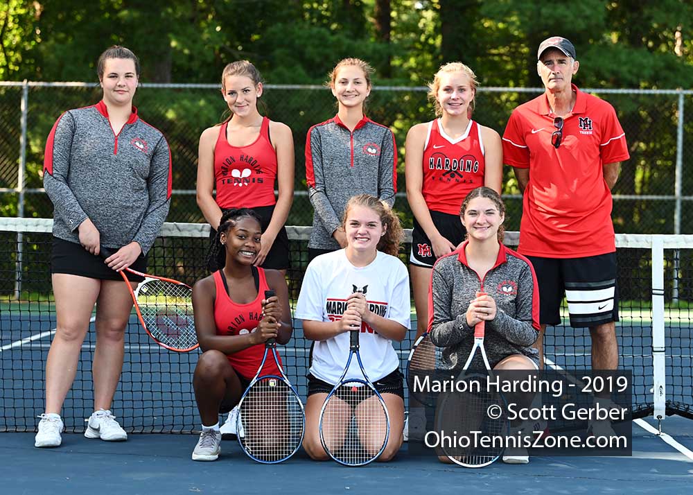 Marion Harding Tennis Team
