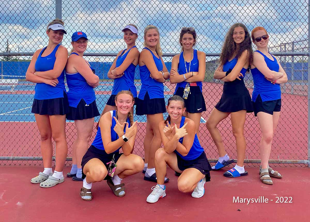 Marysville Tennis Team