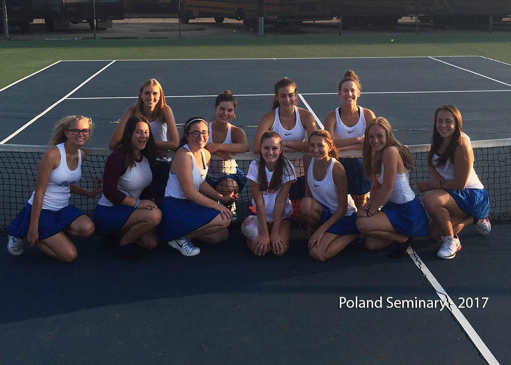 Poland Seminary Tennis Team