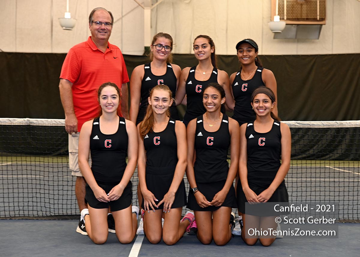 Canfield Tennis Team
