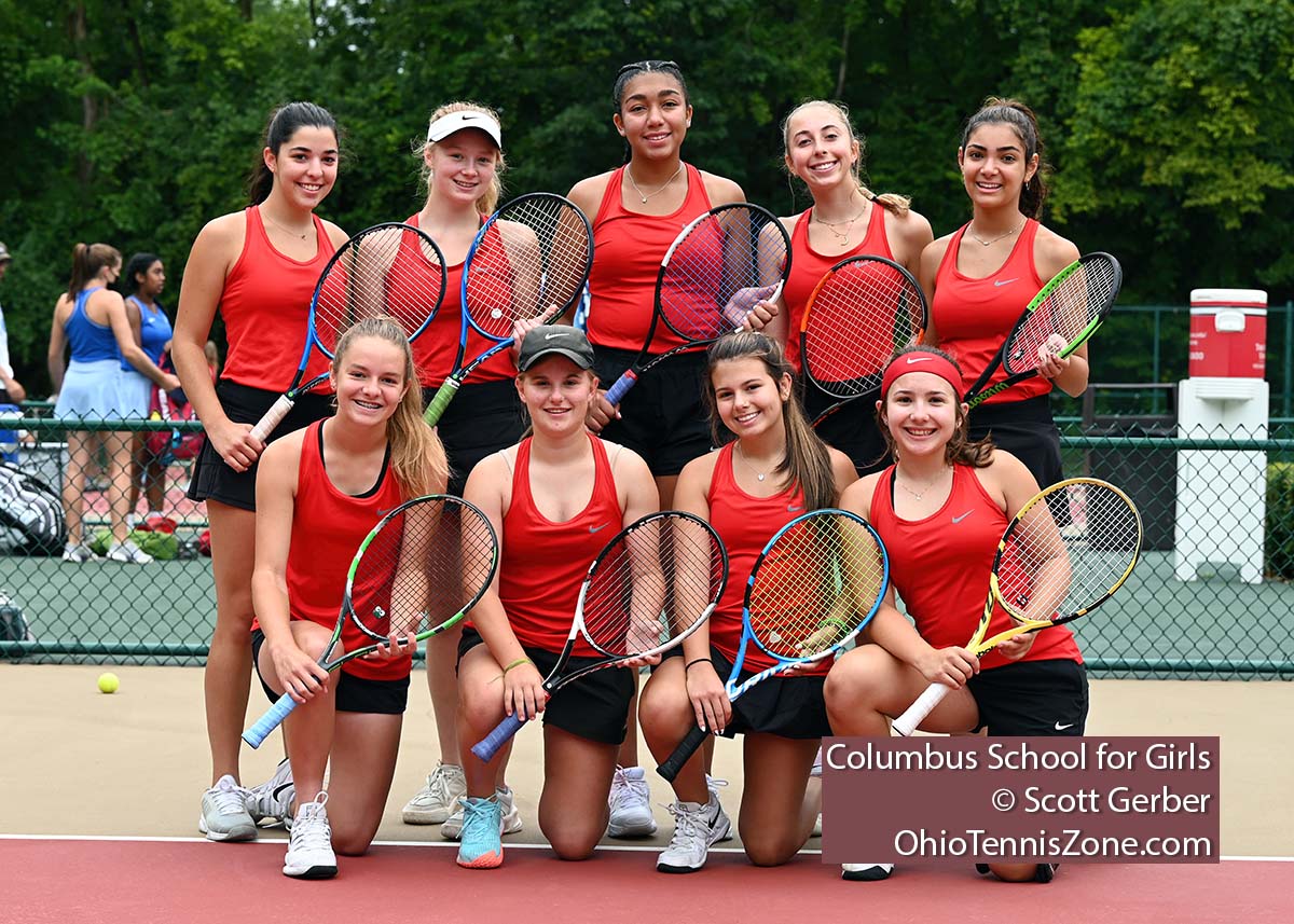 Columbus School for Girls Tennis Team