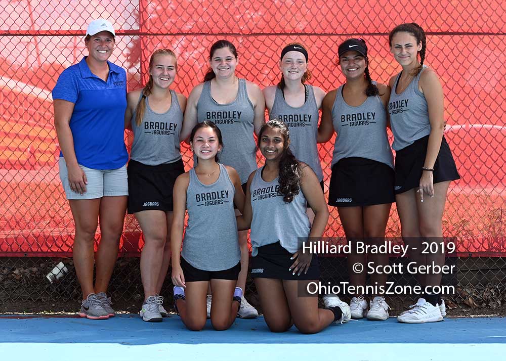 Hilliard Bradley Tennis Team
