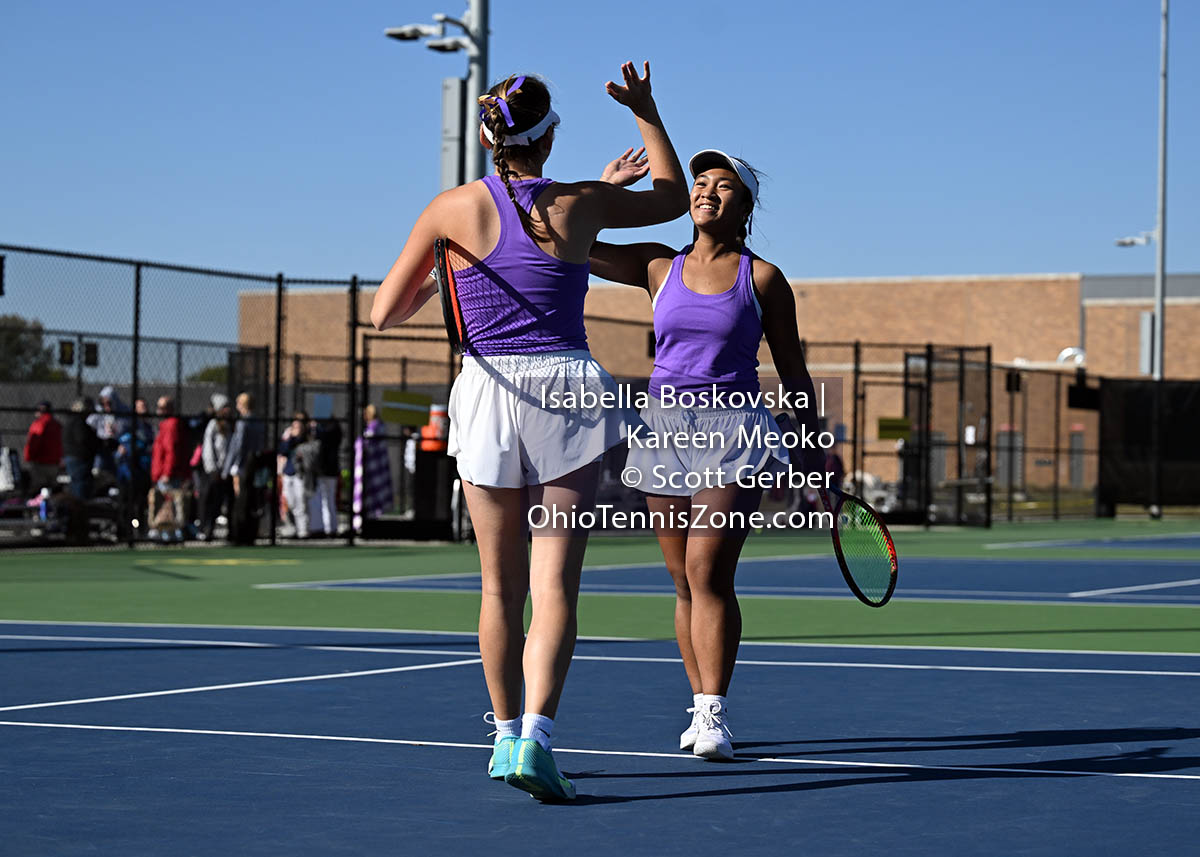 Columbus girls tennis players compete at OHSAA state tourney